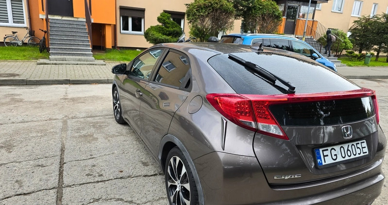 Honda Civic cena 39000 przebieg: 149000, rok produkcji 2013 z Olesno małe 191